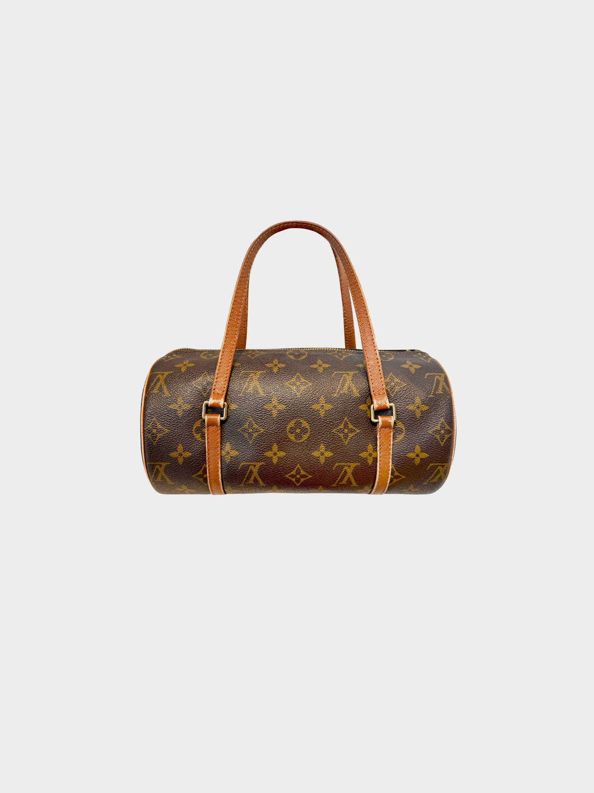 Louis Vuitton 2000s Monogram Coated Canvas Papillon Barrel Bag
