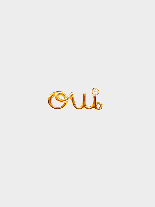 Christian Dior 2020s Gold Dioramour Earring