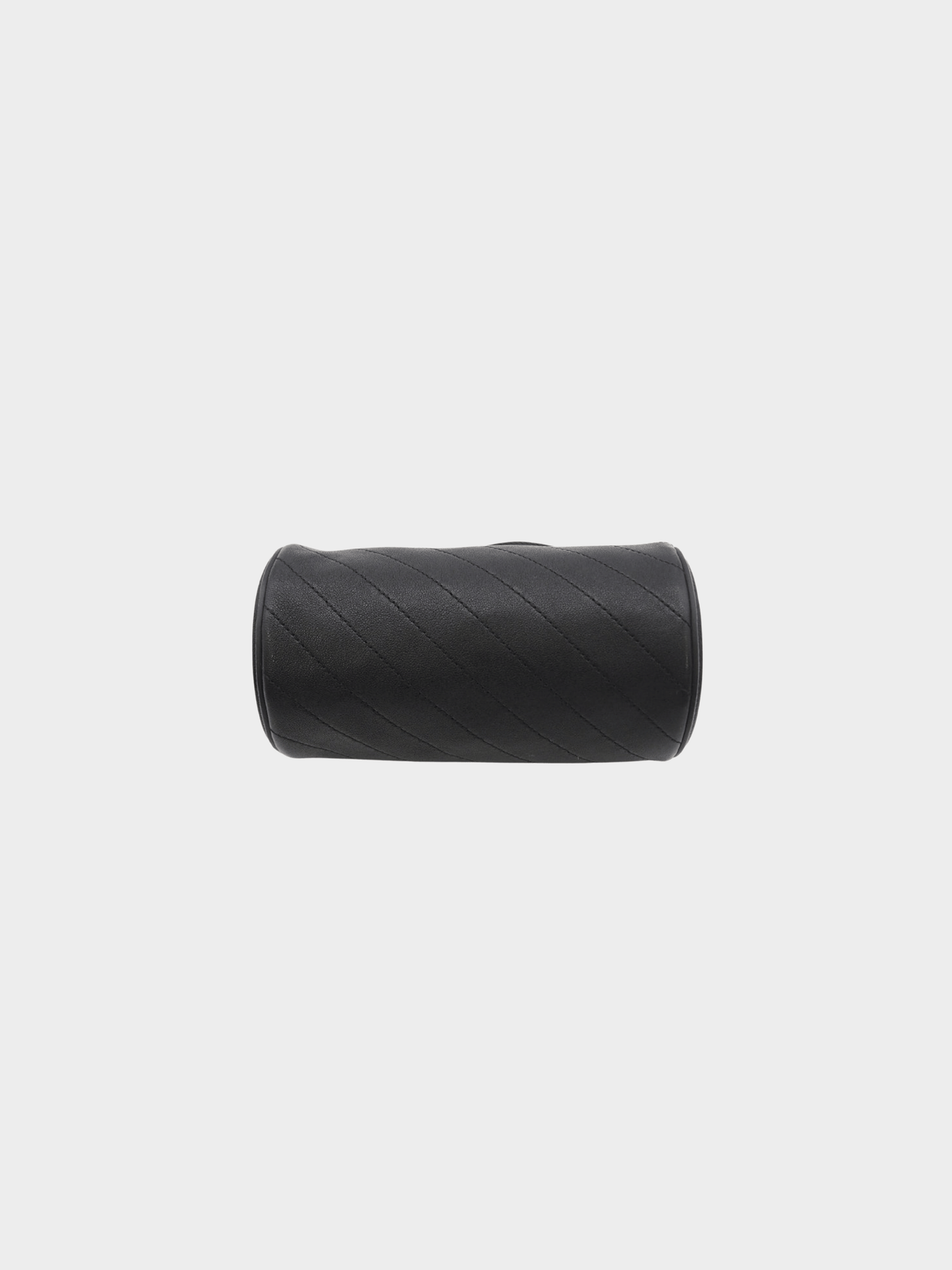 Gucci 2010s Black Leather Blondie Mini GG Barrel Bag