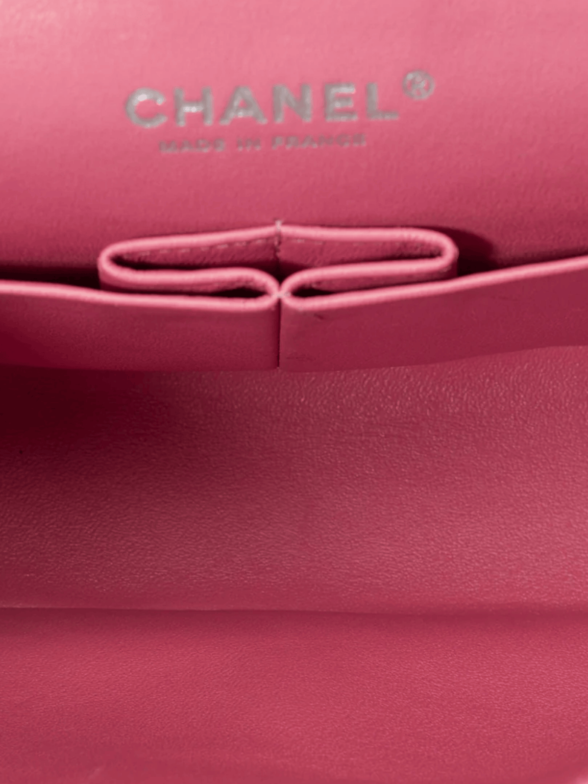 Chanel 2014 Pink Caviar Quilted Classic Flap Bag