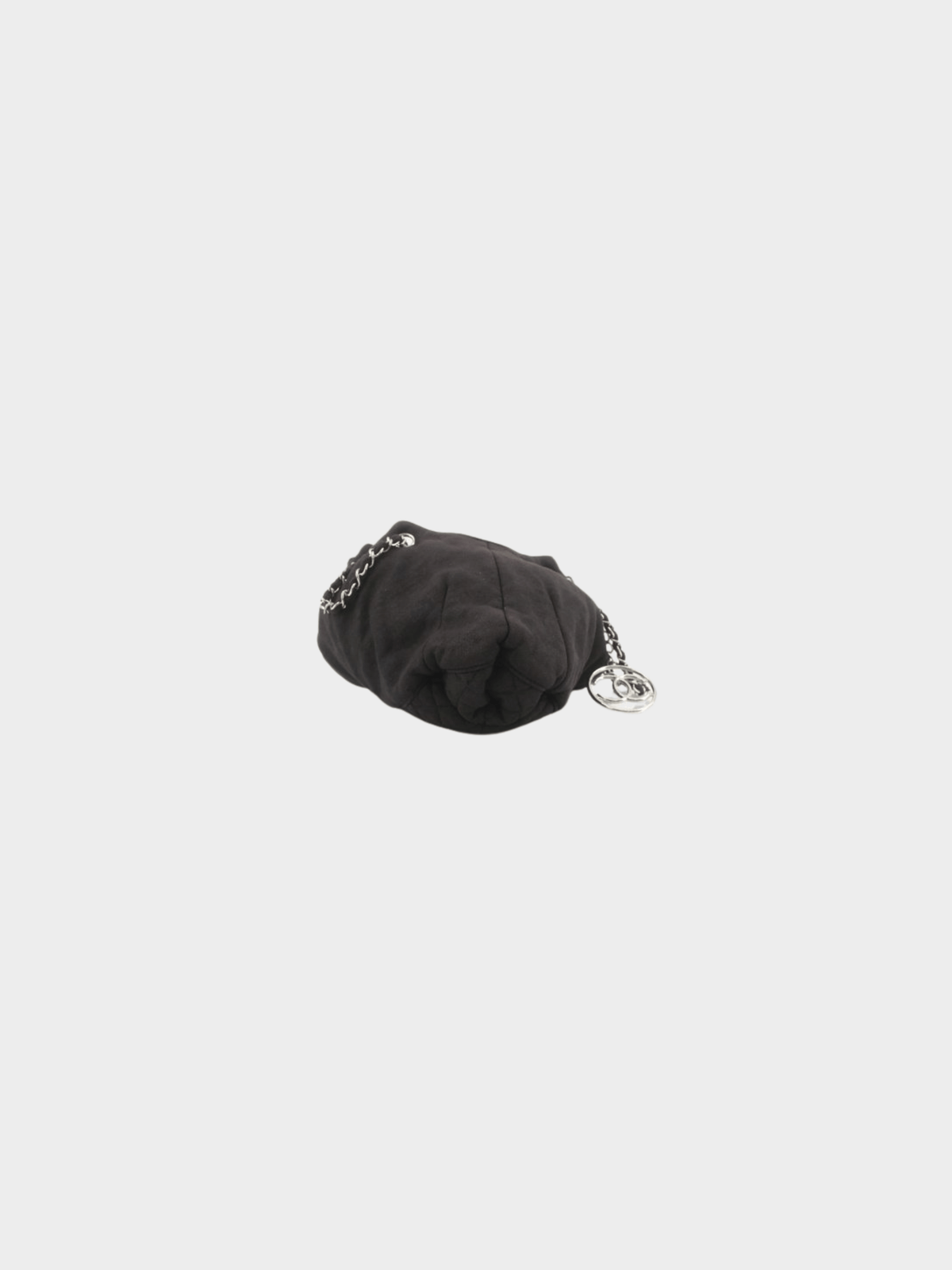 Chanel 2008-2009 Black Jersey Melrose Cabas Practical Bag