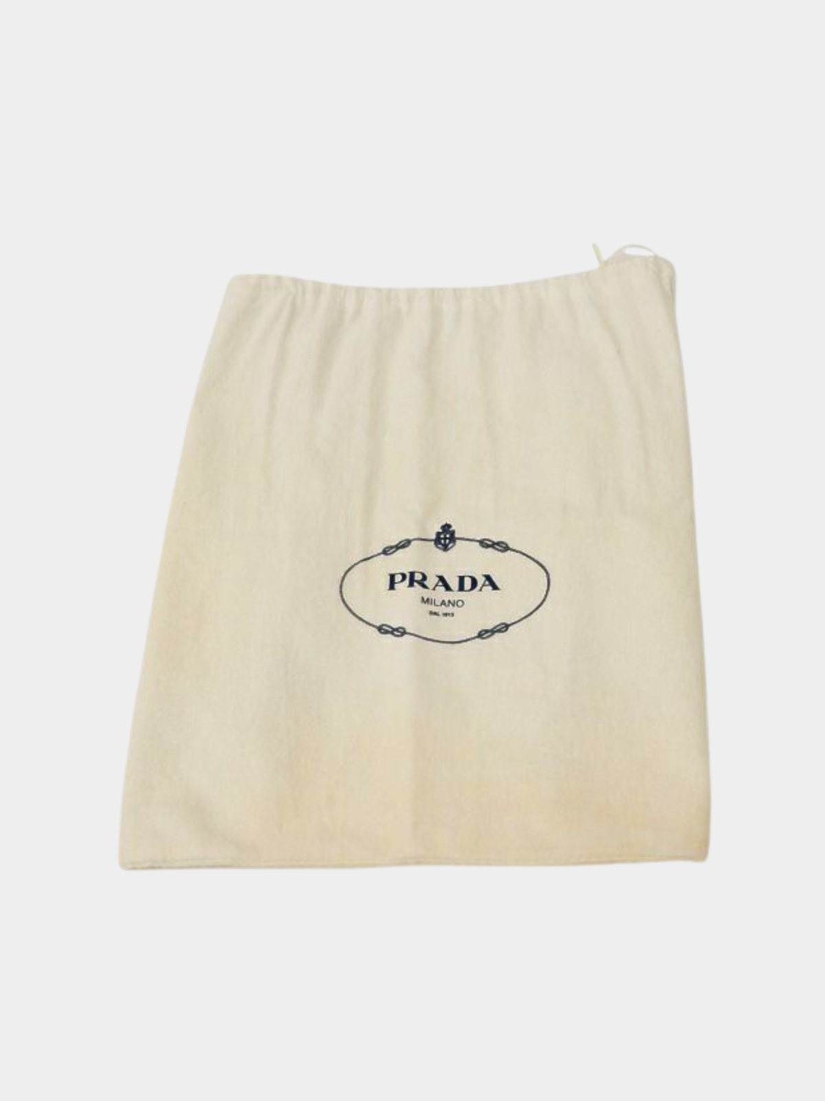 Prada 2000s Brown Nylon × Leather Triangle Logo Handbag