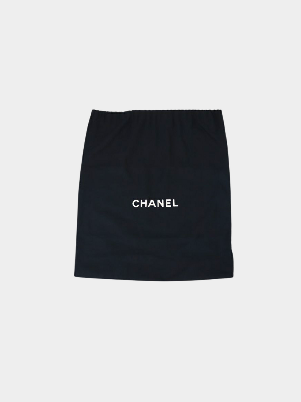 Chanel 2000s Black Caviar Skin Reissue Tote Bag