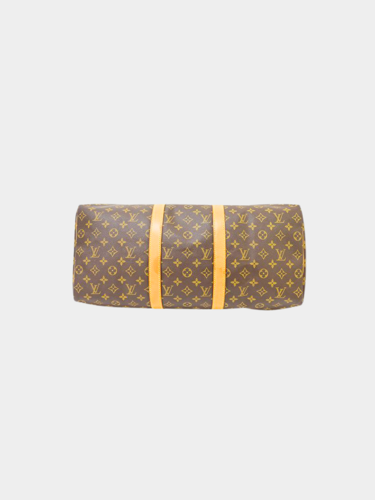 Louis Vuitton 1996 Brown Monogram Keepall 50 Travel Bag