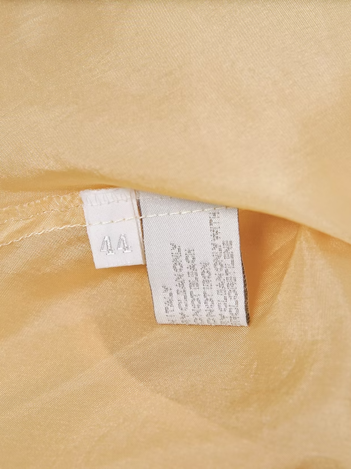Miu Miu FW 1999 Light Yellow Sheer Dress