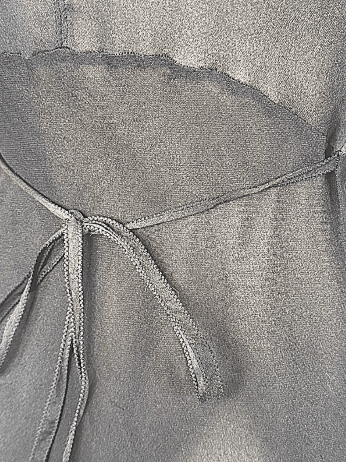 Prada FW 1997 Olive Silk Beaded Runway Top
