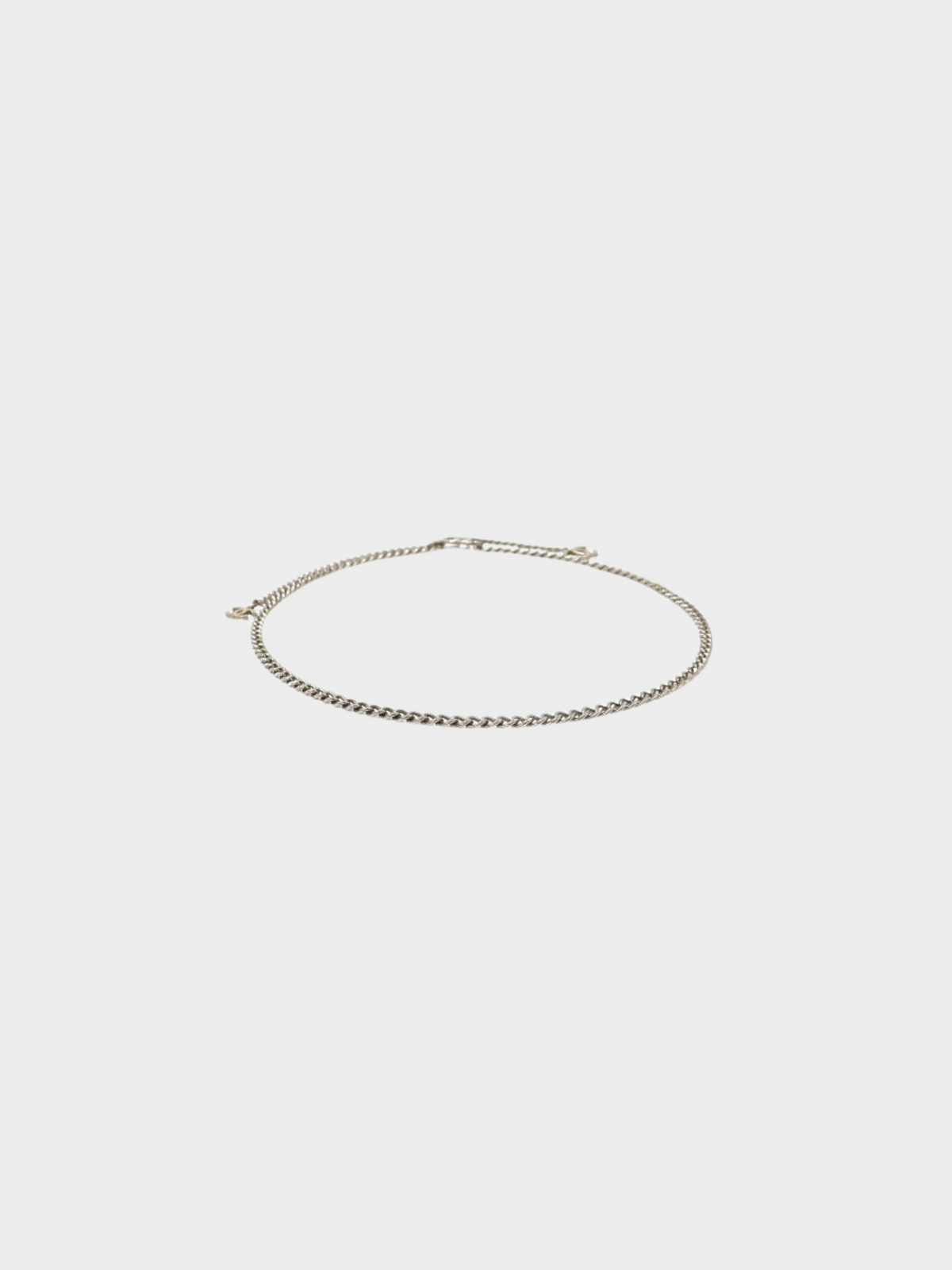 Chanel 2010s Silver Coco Chain Belt