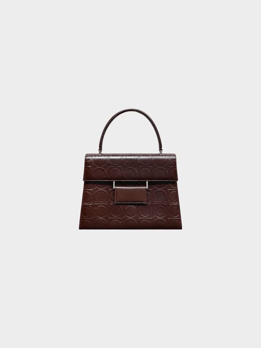 Salvatore Ferragamo 2000s Leather Top Handle Bag