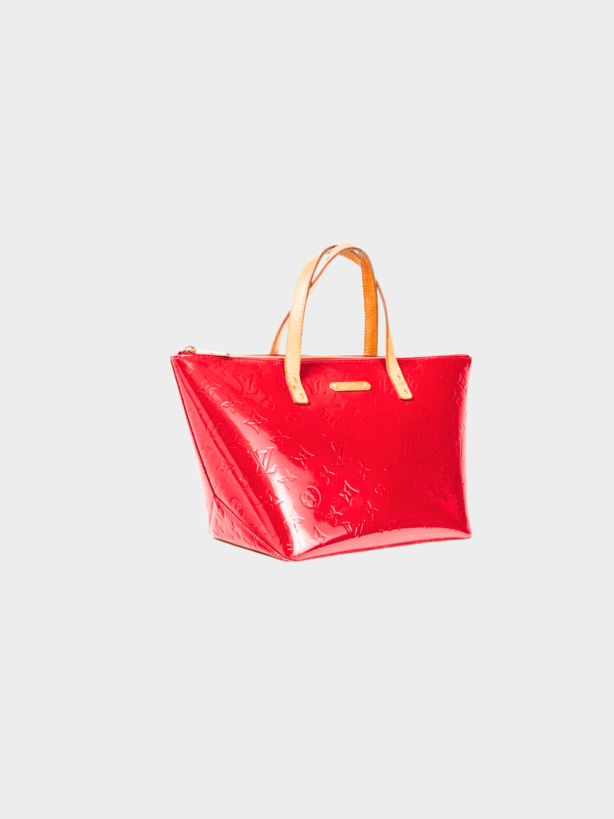 Louis Vuitton 2000s Bellevue PM Pomme D'Amour Monogram Vernis Tote