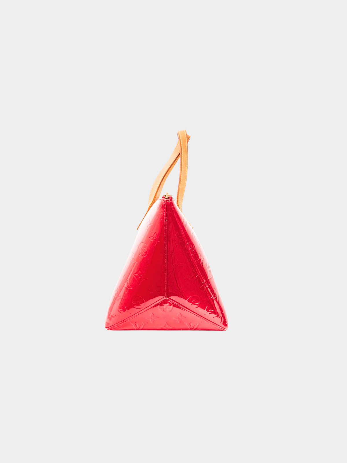 Louis Vuitton 2000s Bellevue PM Pomme D'Amour Monogram Vernis Tote
