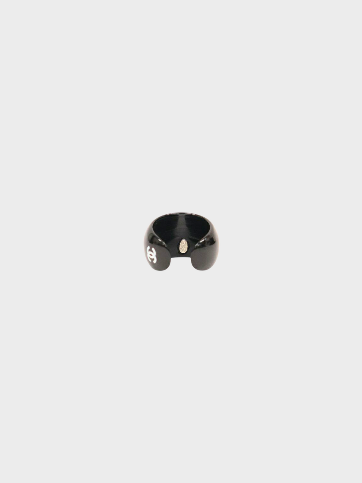 Chanel Spring 2001 Black Coco Crush Ring