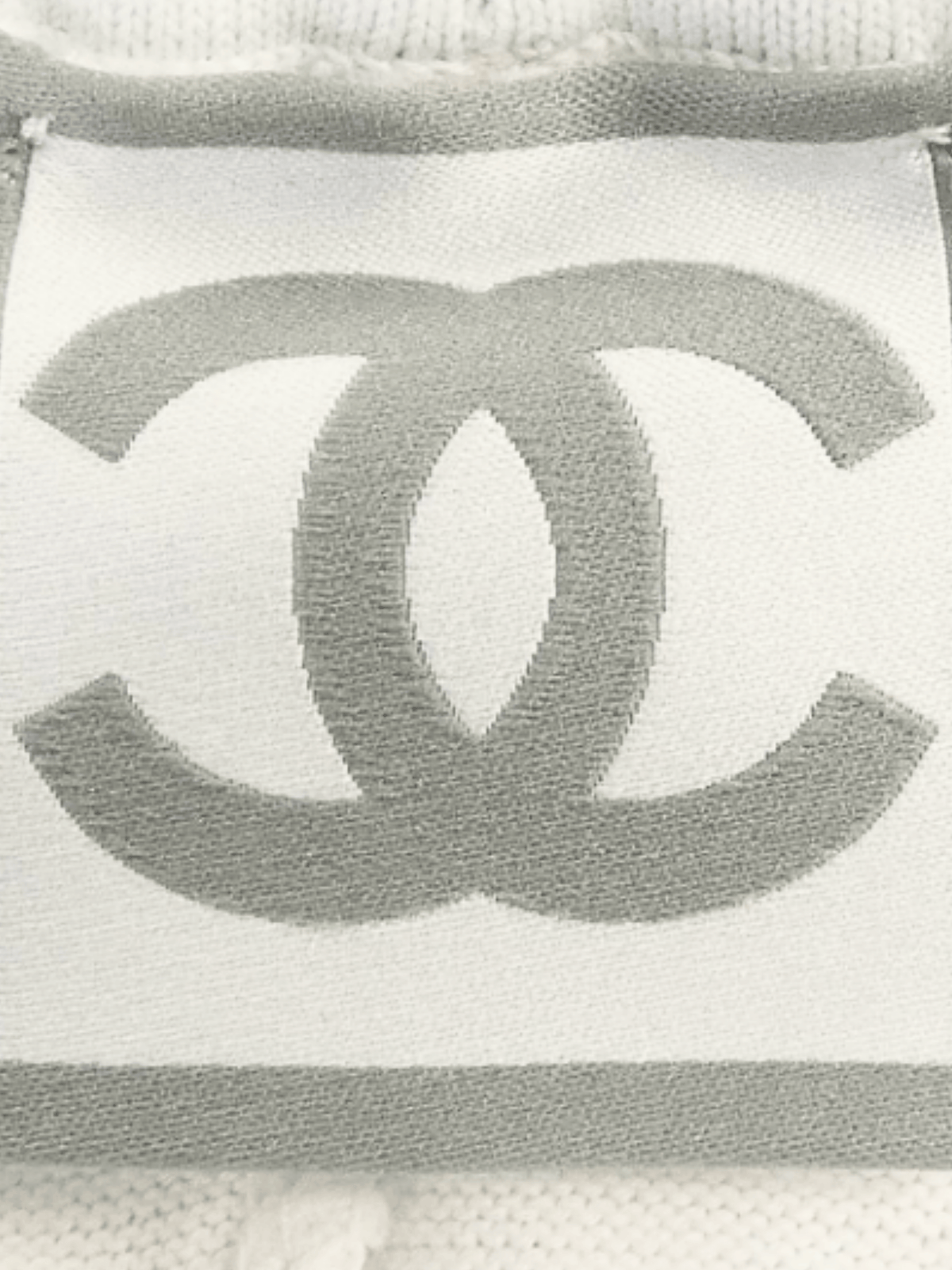 Chanel Cruise 2007 White Mesh Sweatpants
