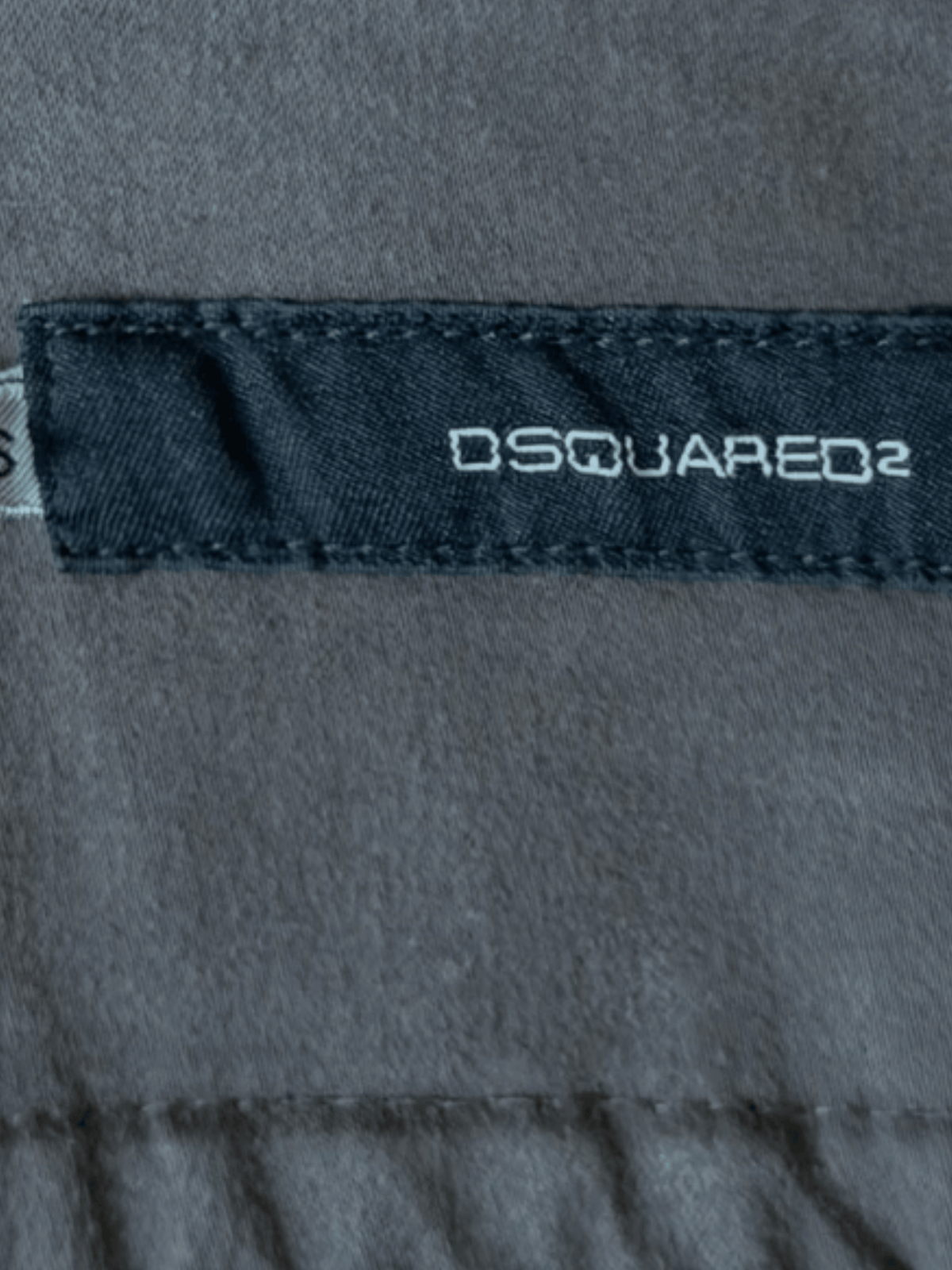 Dsquared2 FW 2003 Brown Leather Strap Top