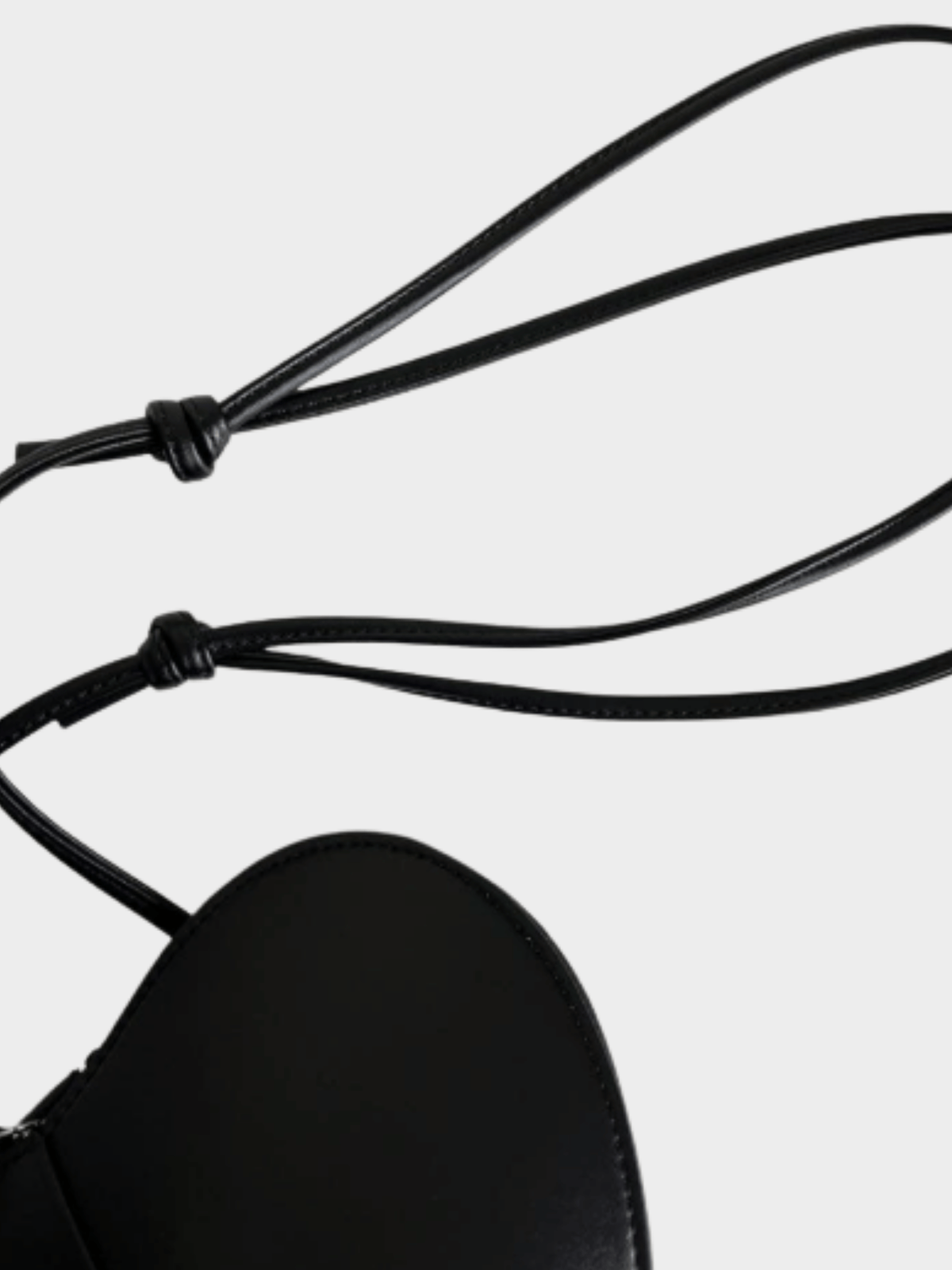 Alaïa 2020s Leather Heart Shaped Crossbody Bag