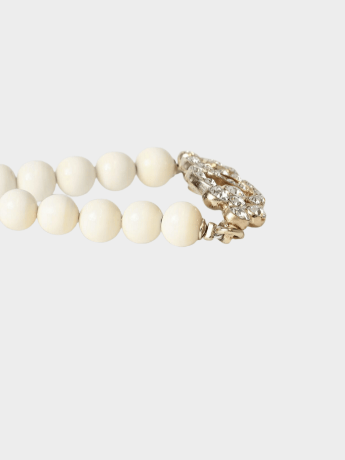 Chanel Fall 2023 Strass & Resin Beads CC Station Bracelet