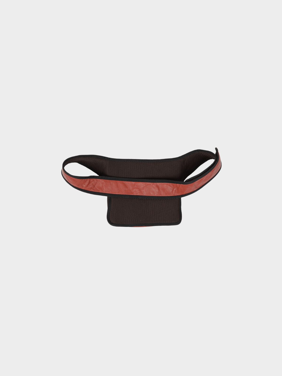 Miu Miu FW 1999 Orange Leather Waist Bag
