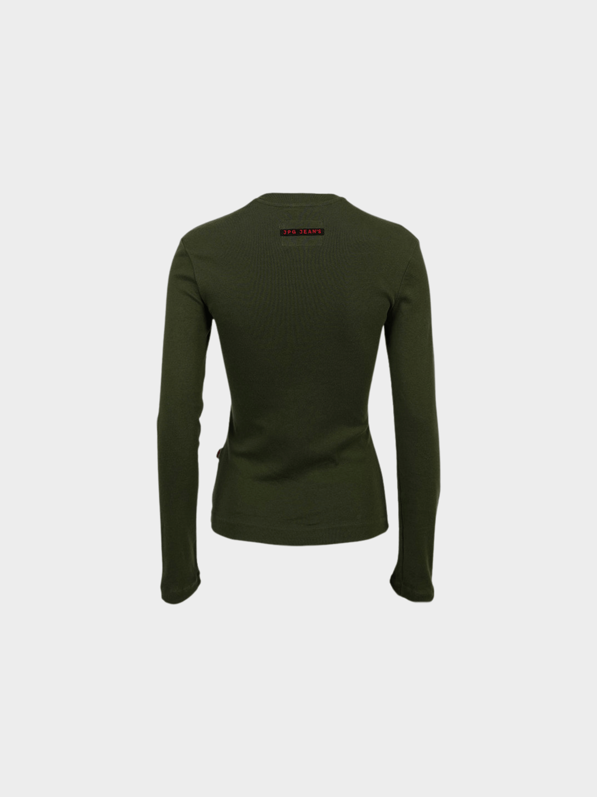 Jean Paul Gaultier 2000s Green Long Sleeve Top