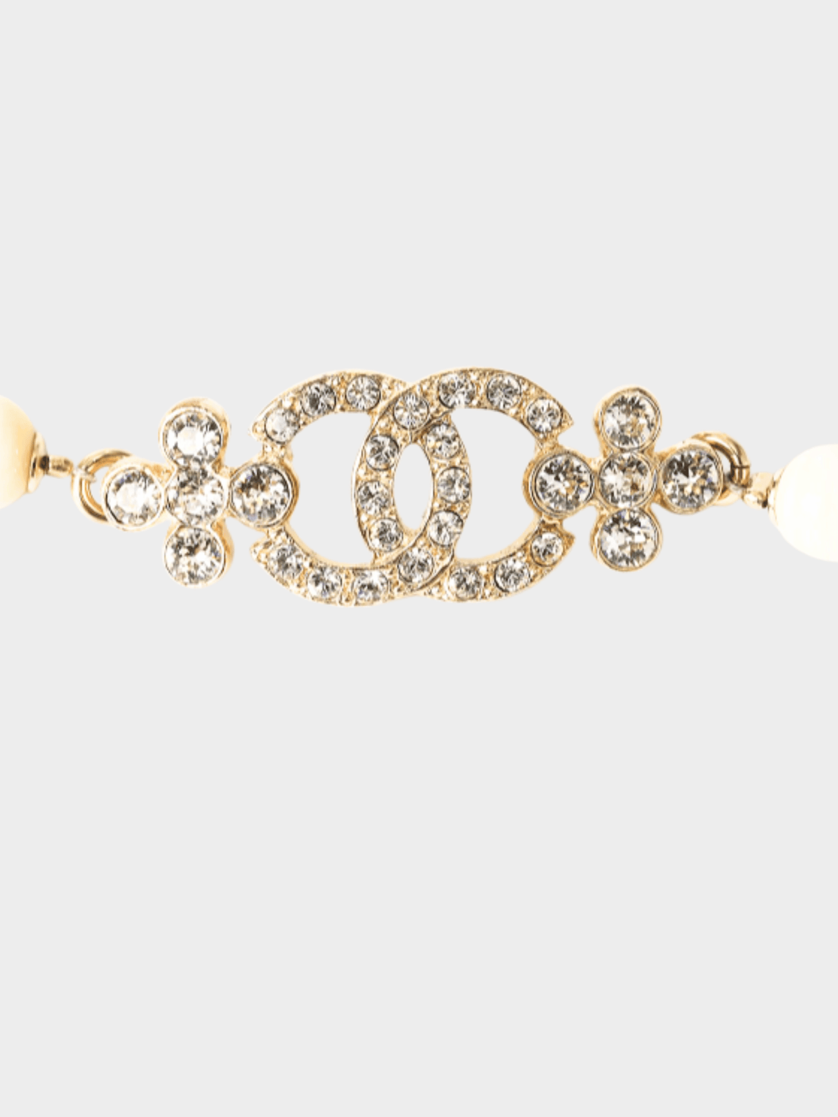 Chanel Fall 2023 Strass & Resin Beads CC Station Bracelet