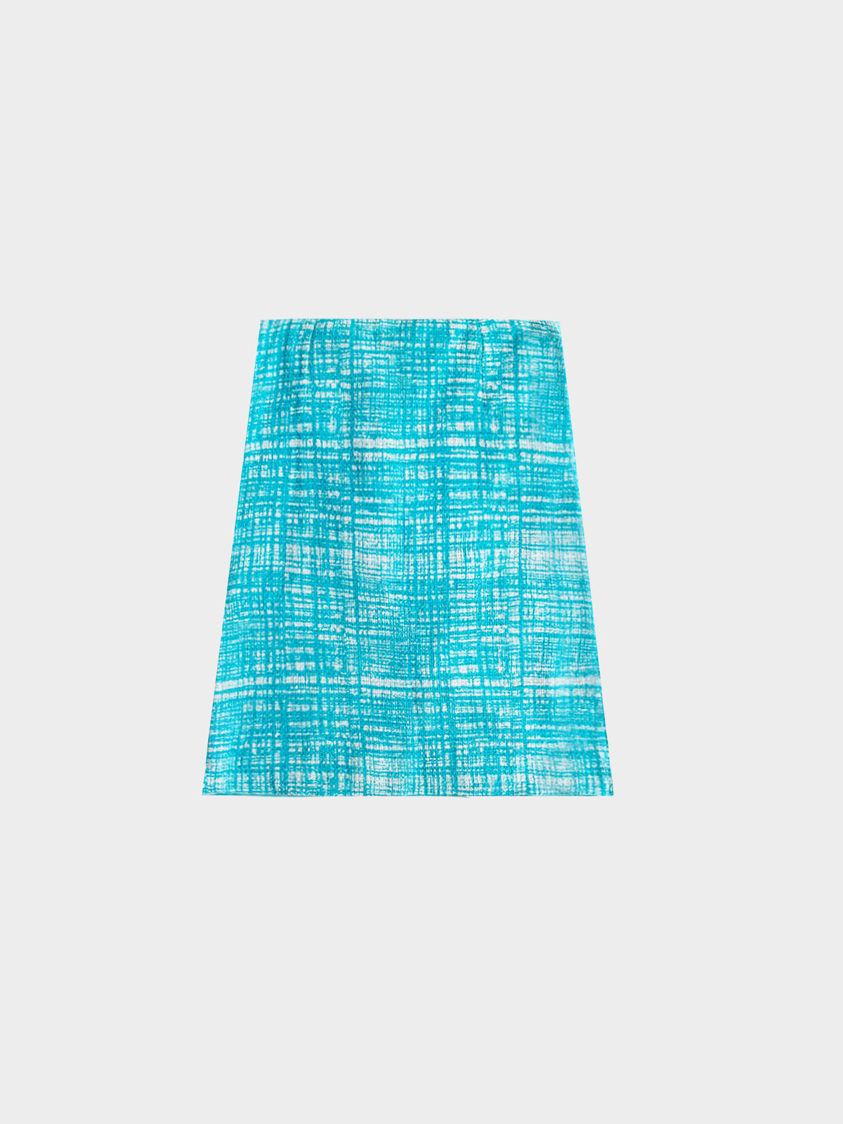 Prada SS 1996 Blue Tweed Skirt