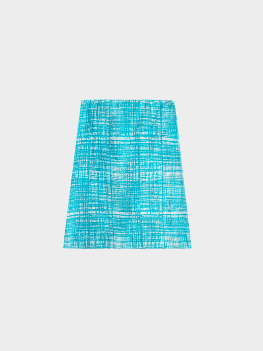 Prada SS 1996 Blue Tweed Skirt