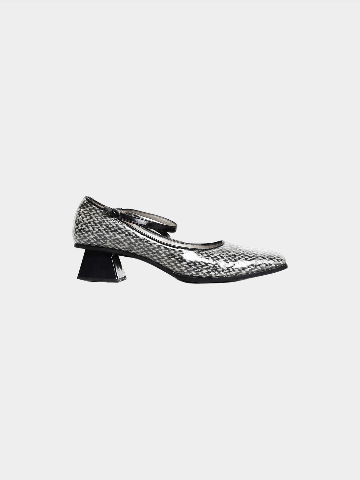 Miu Miu FW 1998 Wrapped Tweed Heels