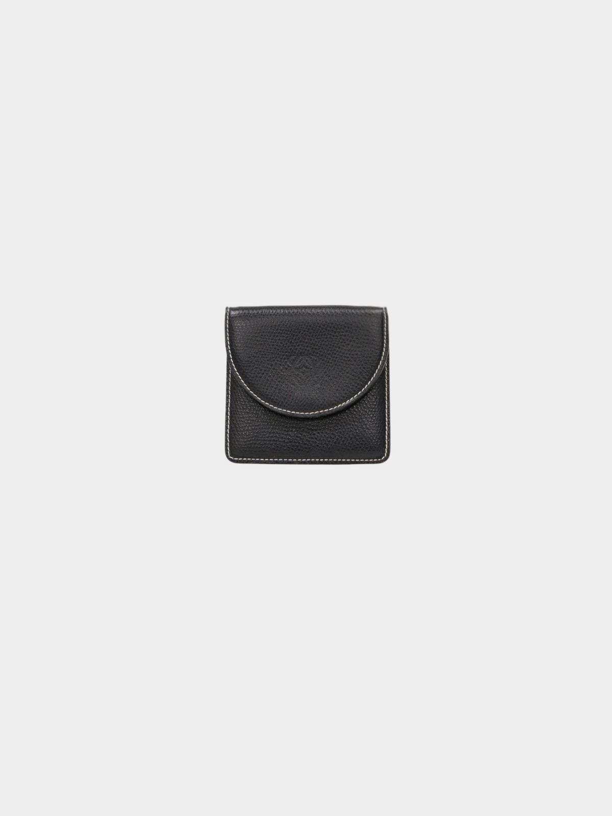 Loewe 2000s Navy Anagram Coin Case