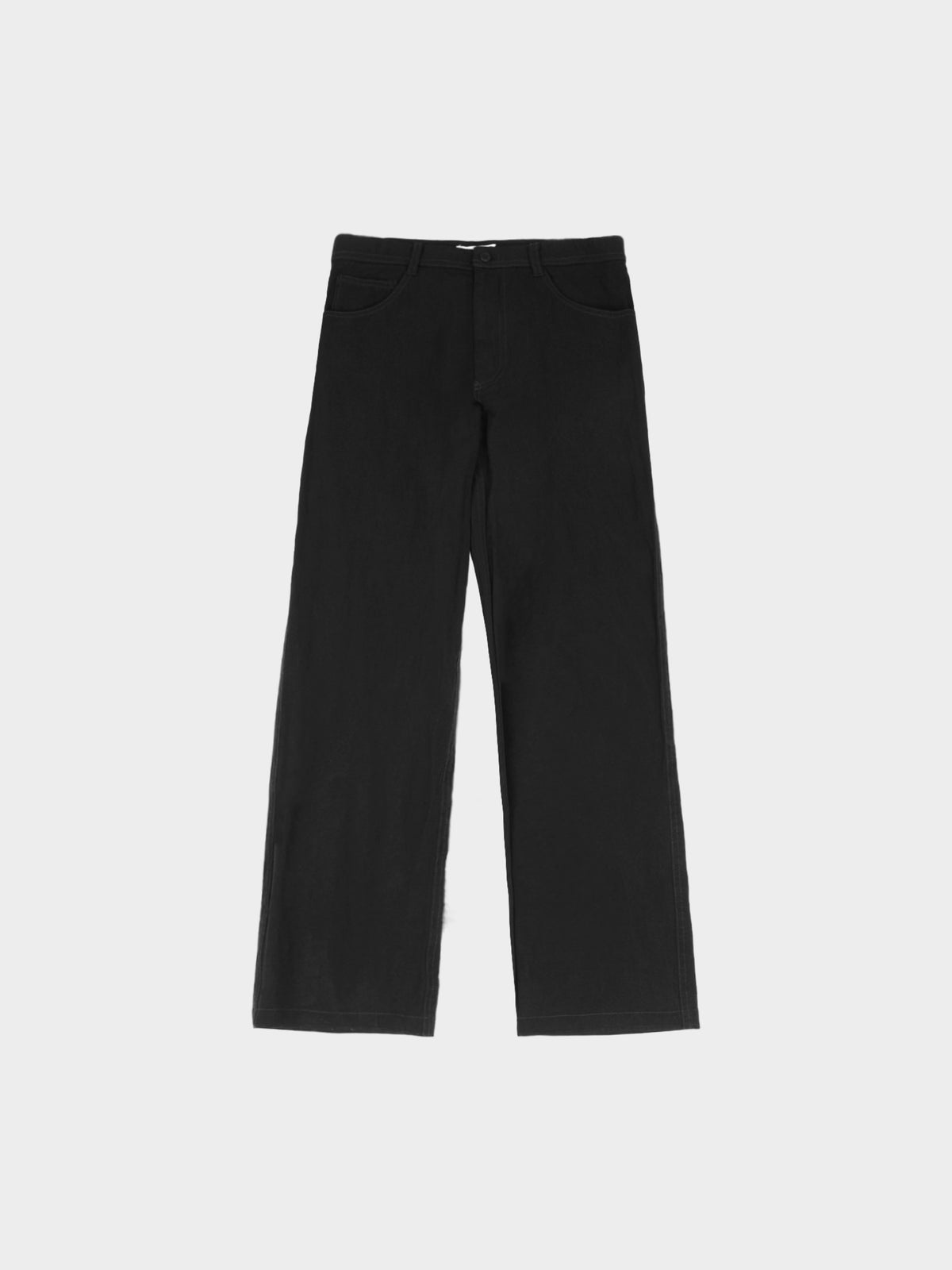 Issey Miyake Fall 2009 Rare Black Nylon Stretch Pants
