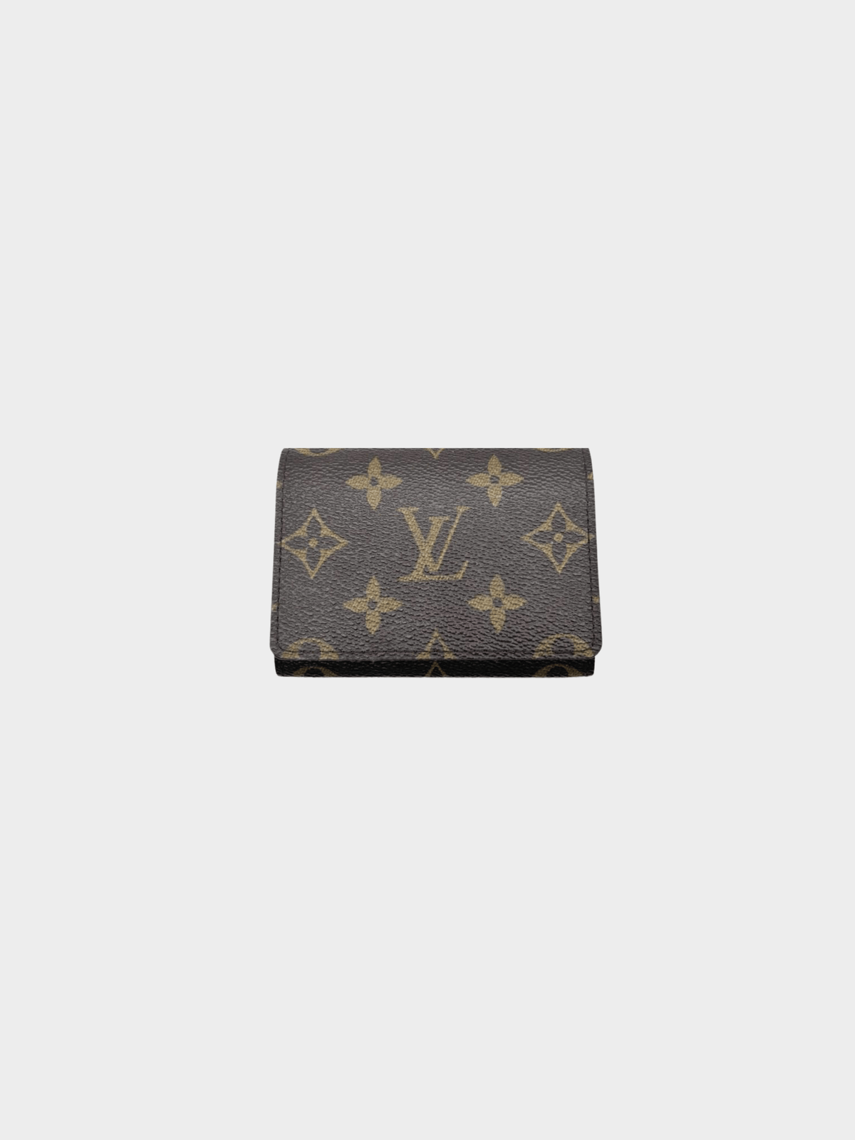 Louis Vuitton 1990s Brown Monogram Canvas Card Holder