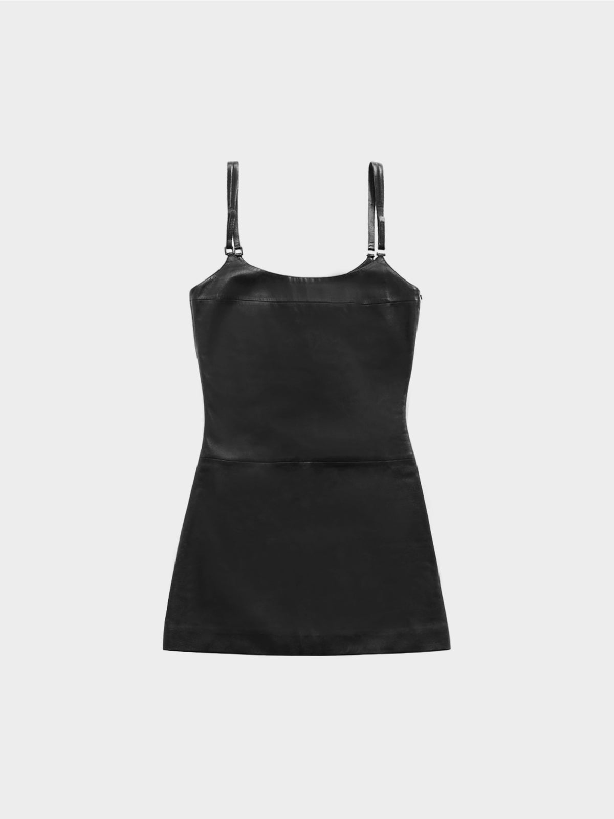 Prada 1999 Black Leather Dress