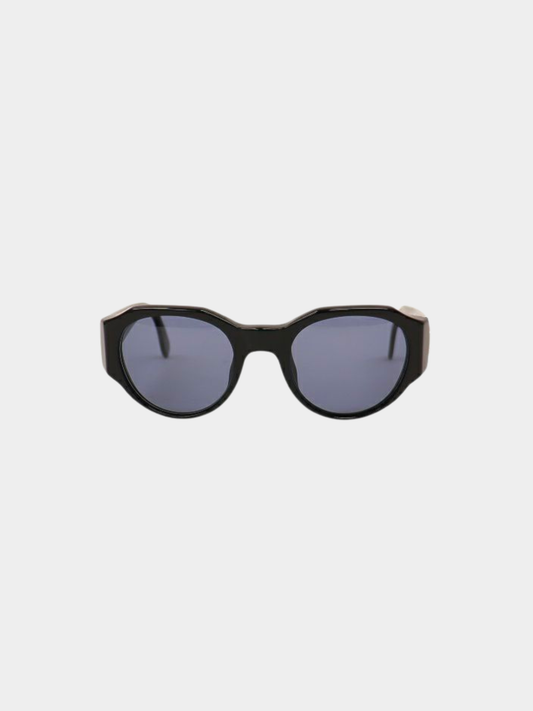 Chanel 2000s Black COCO Sunglasses
