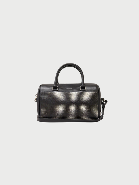 Yves Saint Laurent 2010s Black Leather Baby Duffle Bag