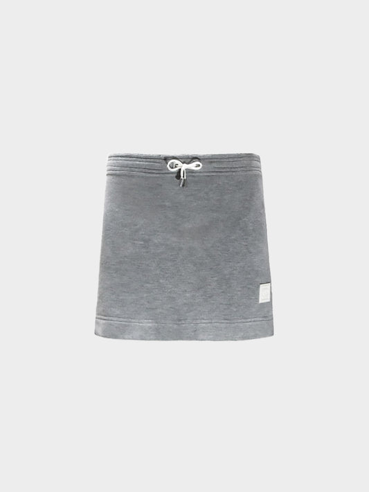 Chanel Sports Spring 2005 Grey CC Mini Sweat Skirt