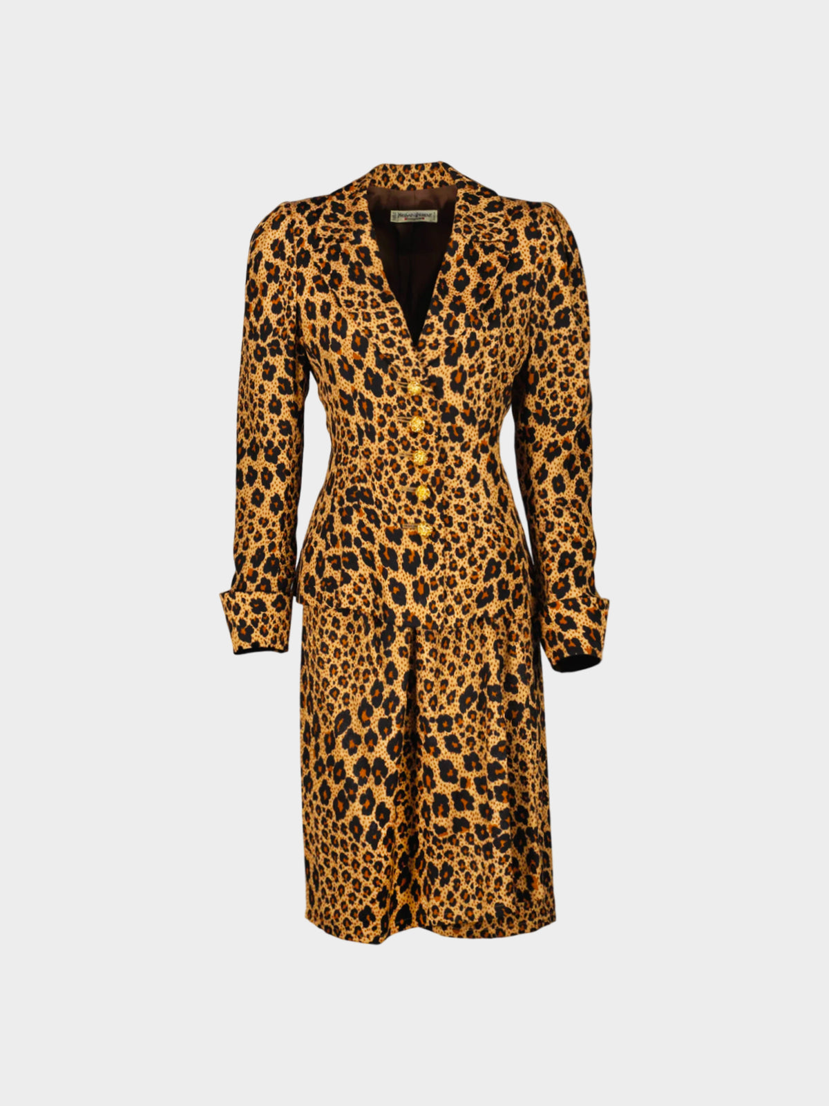 Yves Saint Laurent 1986 Vintage Leopard Set