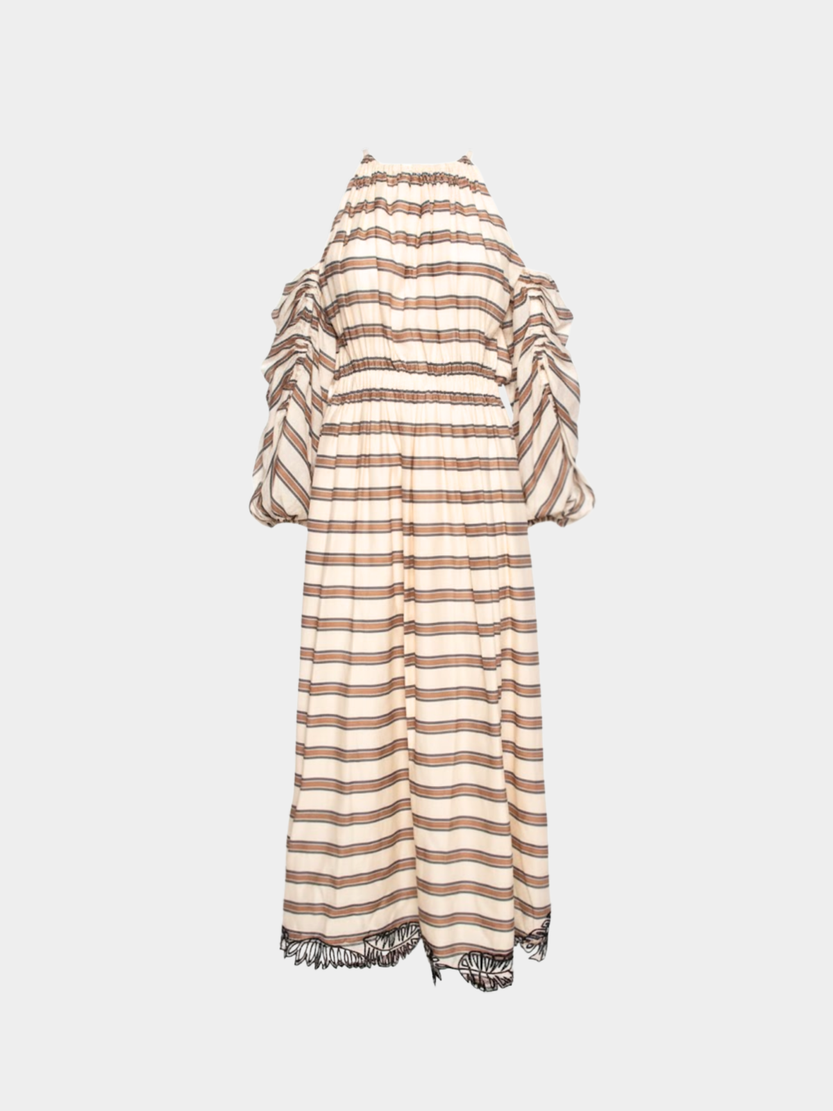 Fendi 2000s Beige Cocktail Dress
