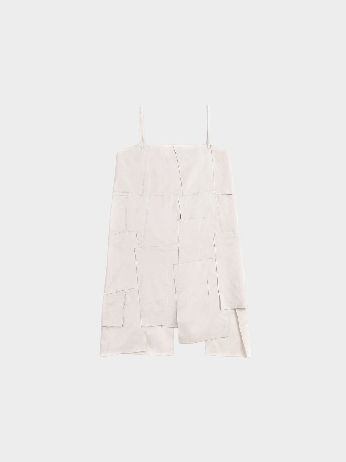 Prada FW 1998 Beige Patch Design Dress