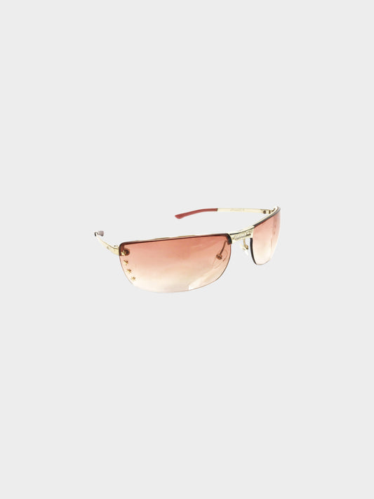 Christian Dior Early 2000s Pink Adiorable 9 Sunglasses