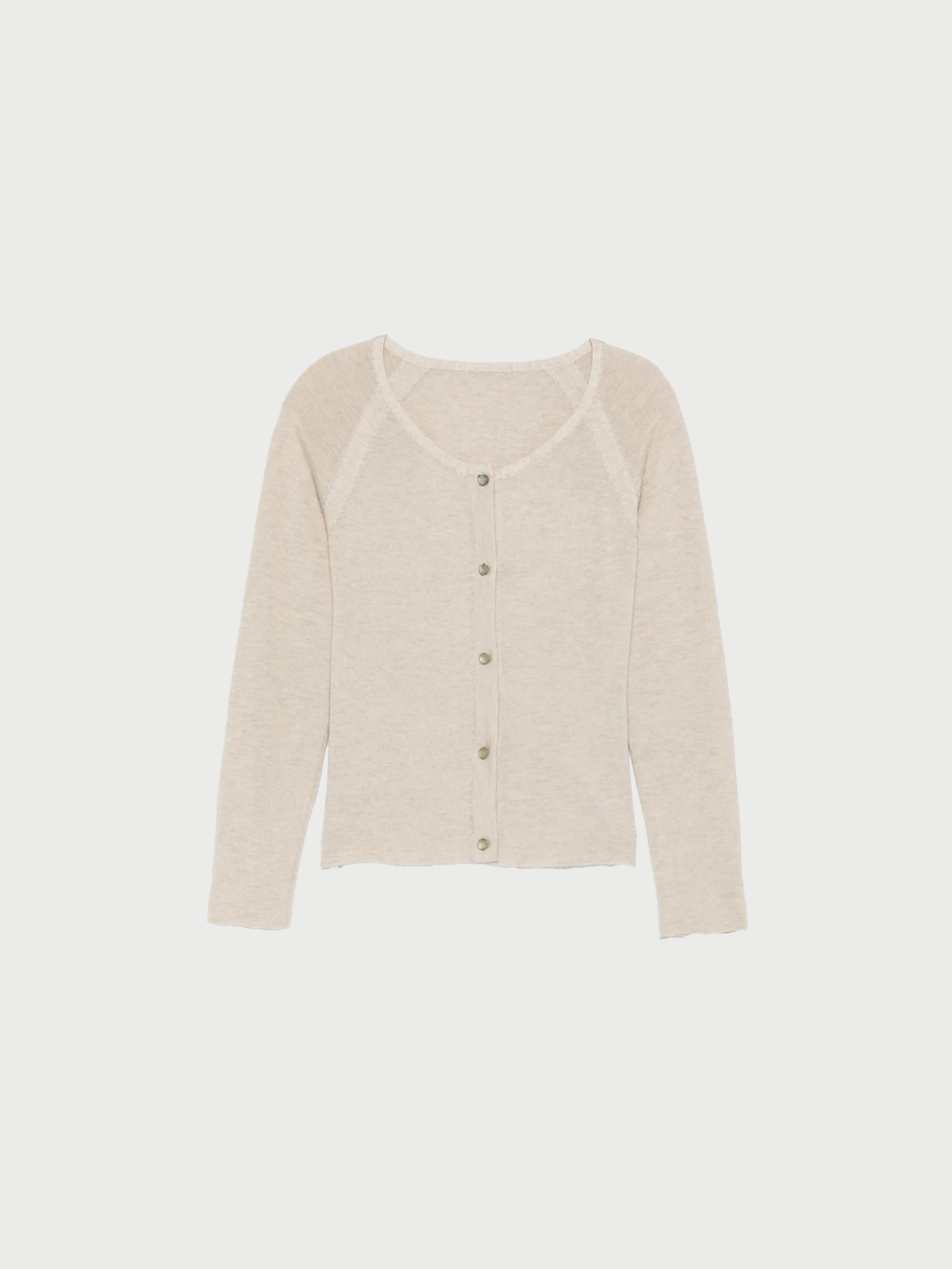 Chanel 1999 Beige Cashmere Silk Ensemble Set