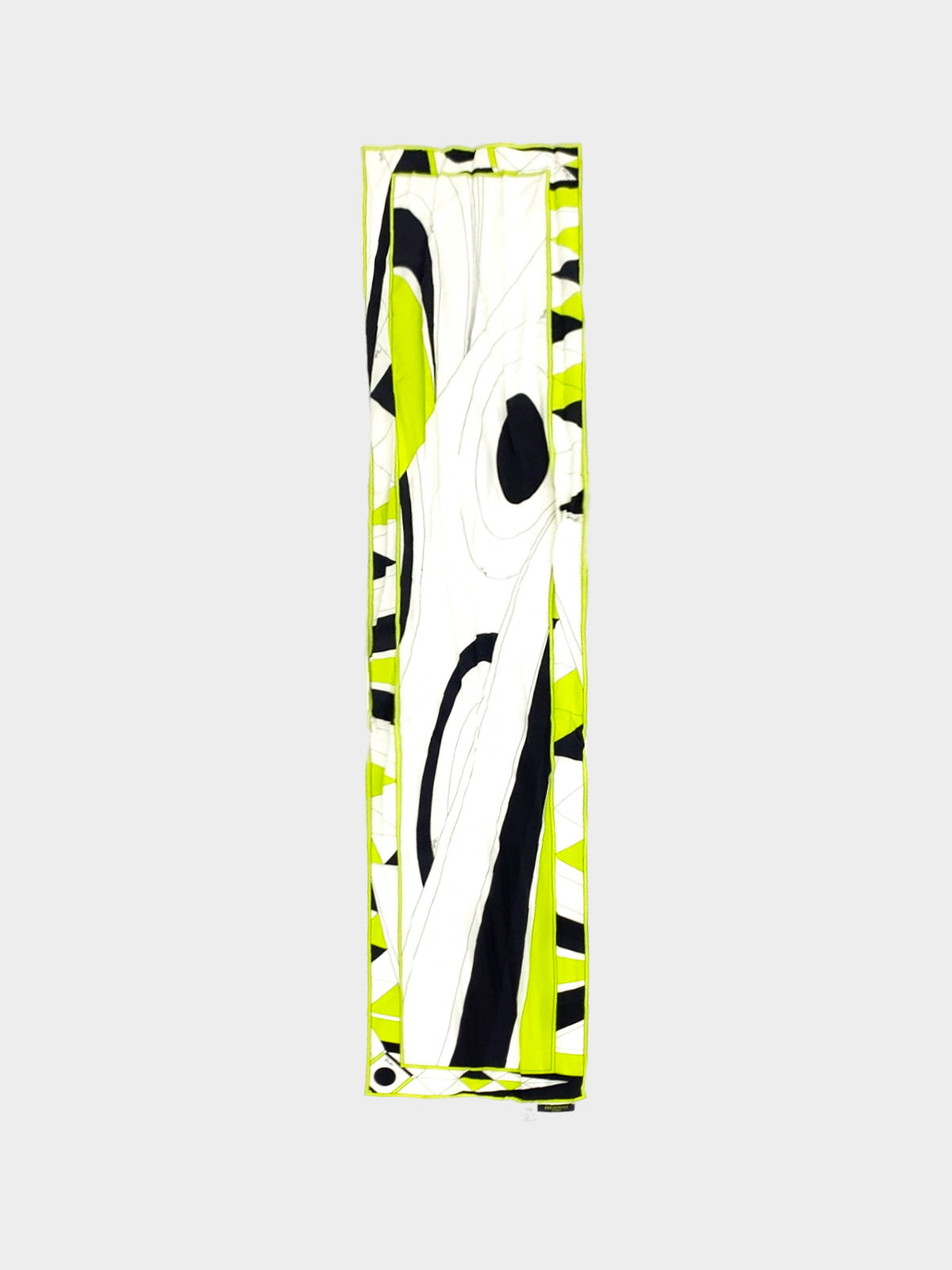 Emilio Pucci 2000s Geometric Abstract Print Silk Scarf