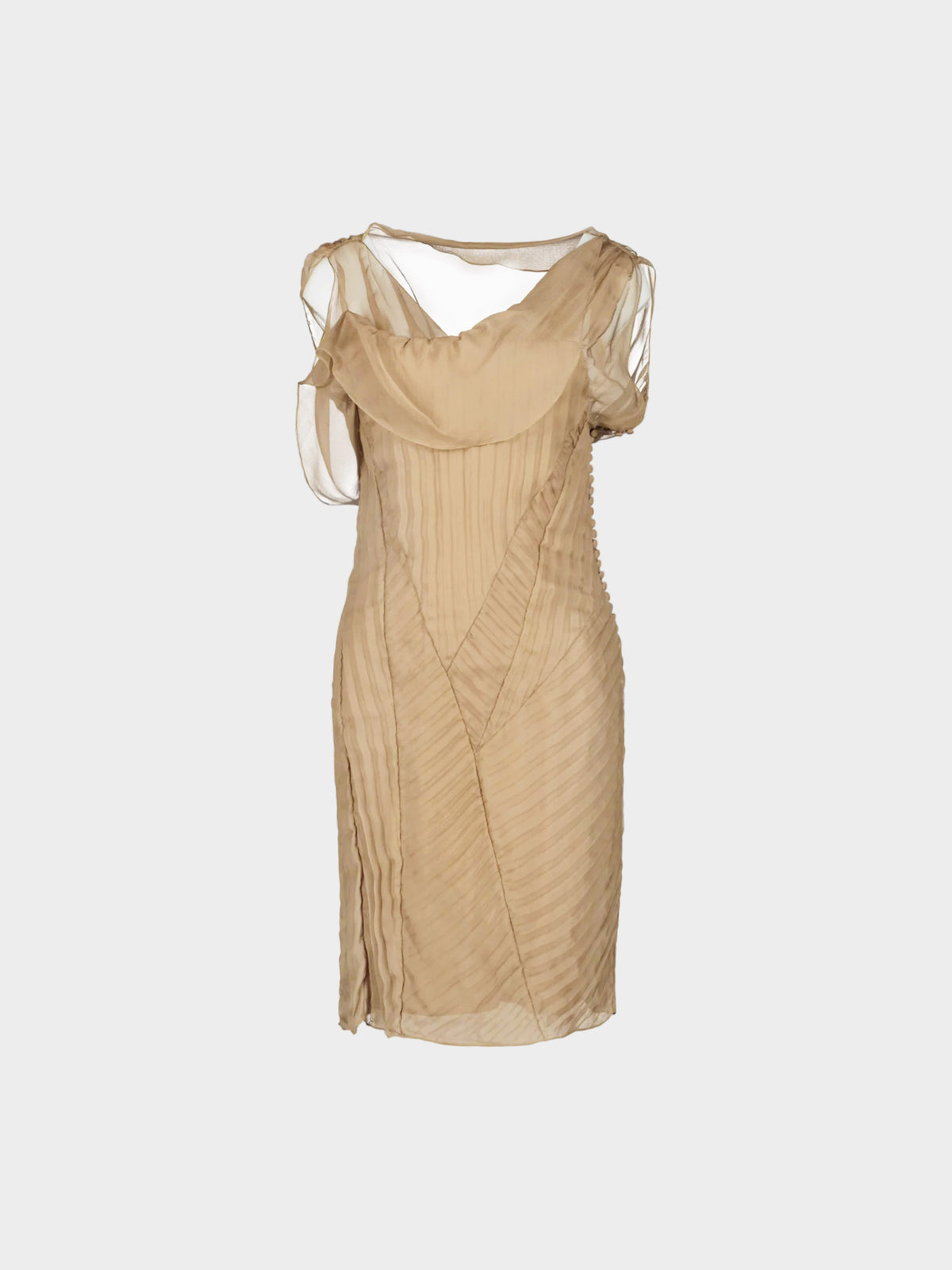 Christian Dior by John Galliano Cruise 2007 Deconstructed Silk Dress