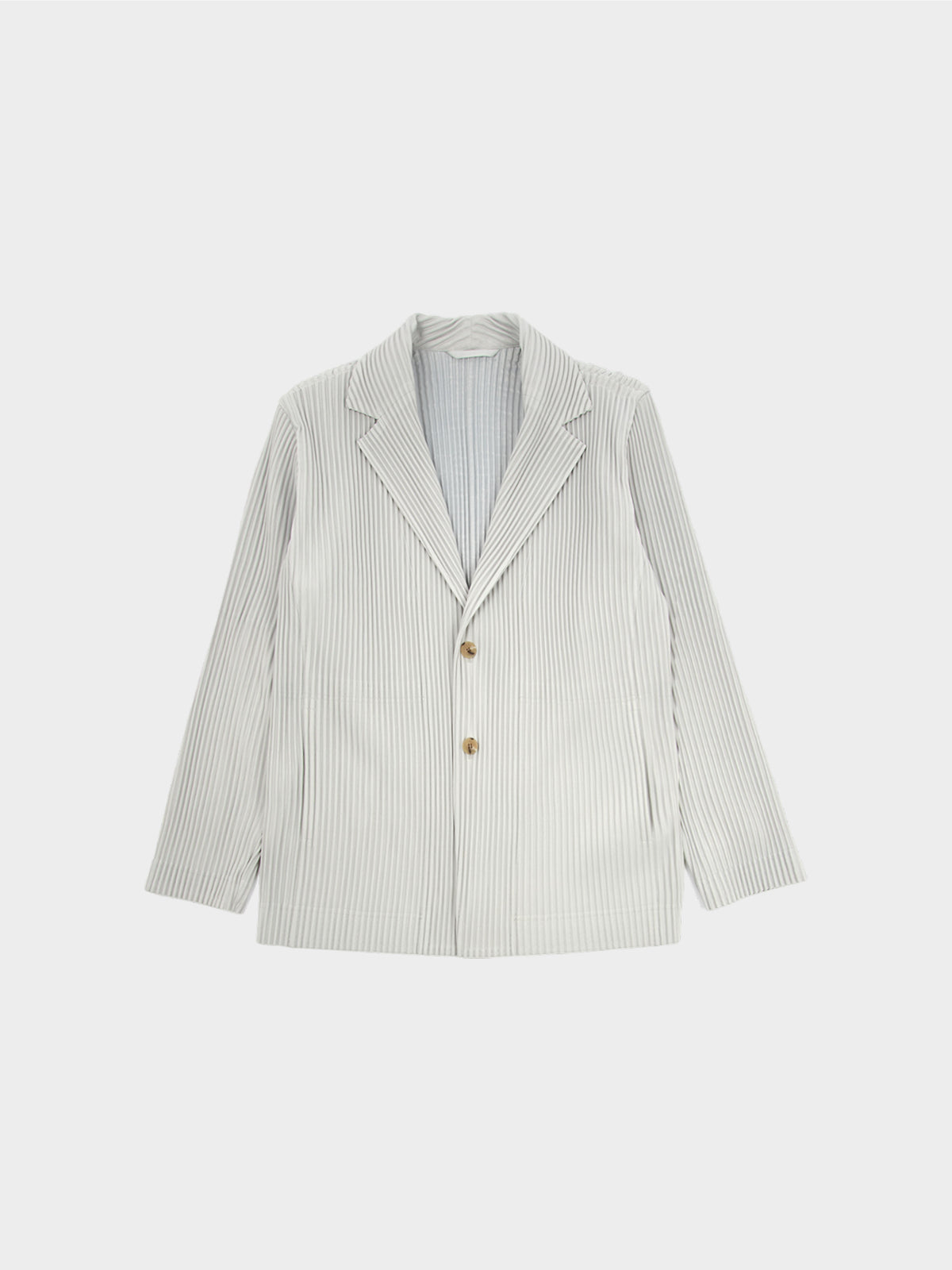 Issey Miyake 2023 Homme Plissé Light Grey Blazer