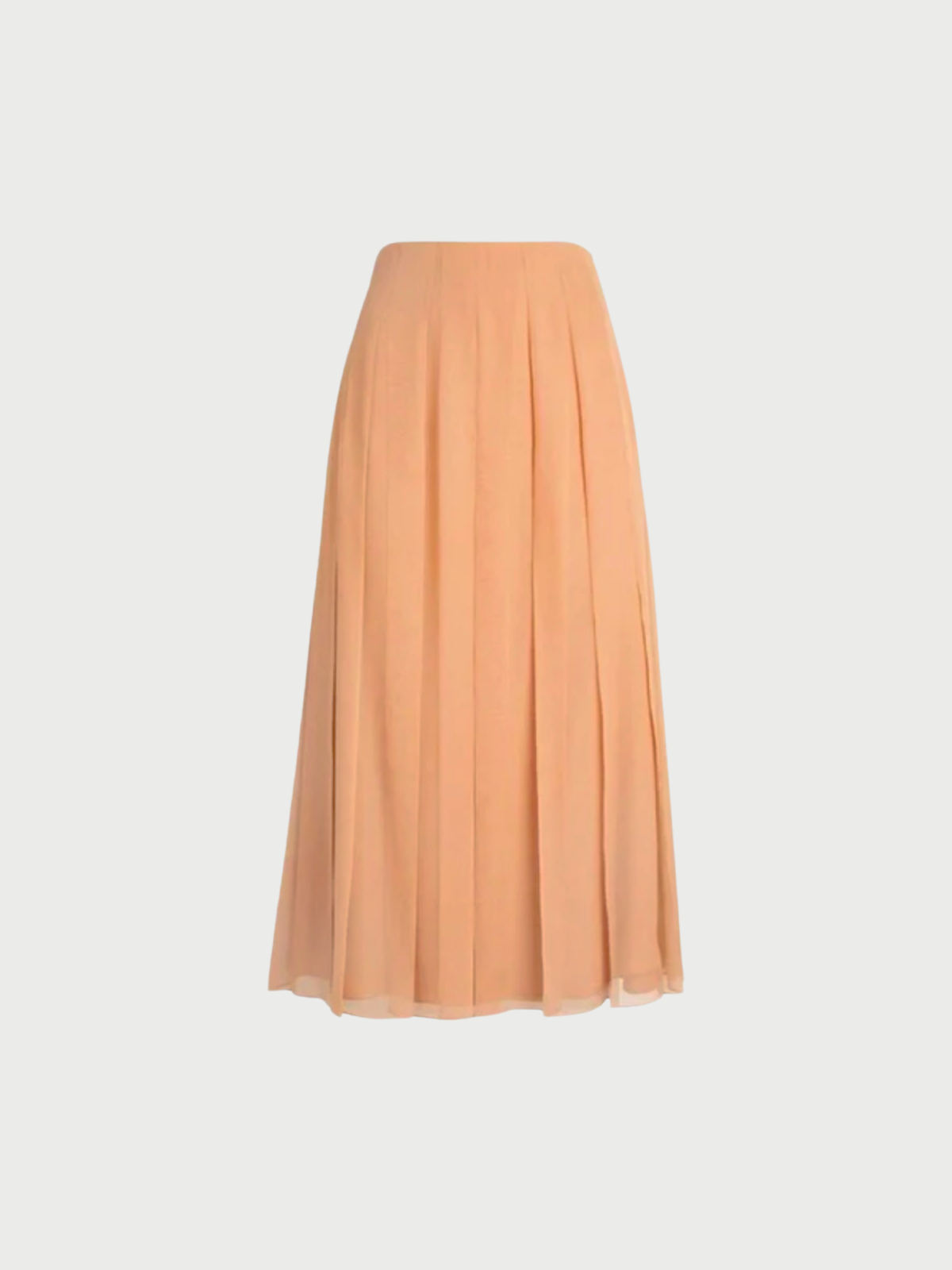 Gucci 2000s Pink Silk Chiffon Skirt