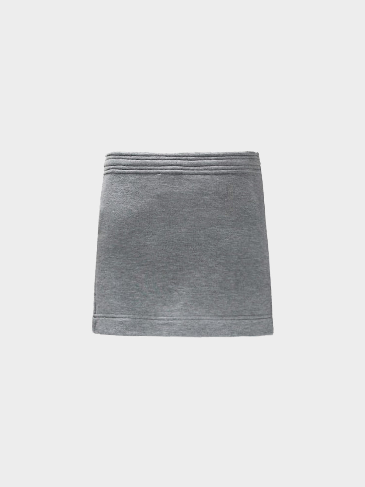 Chanel Sports Spring 2005 Grey CC Mini Sweat Skirt