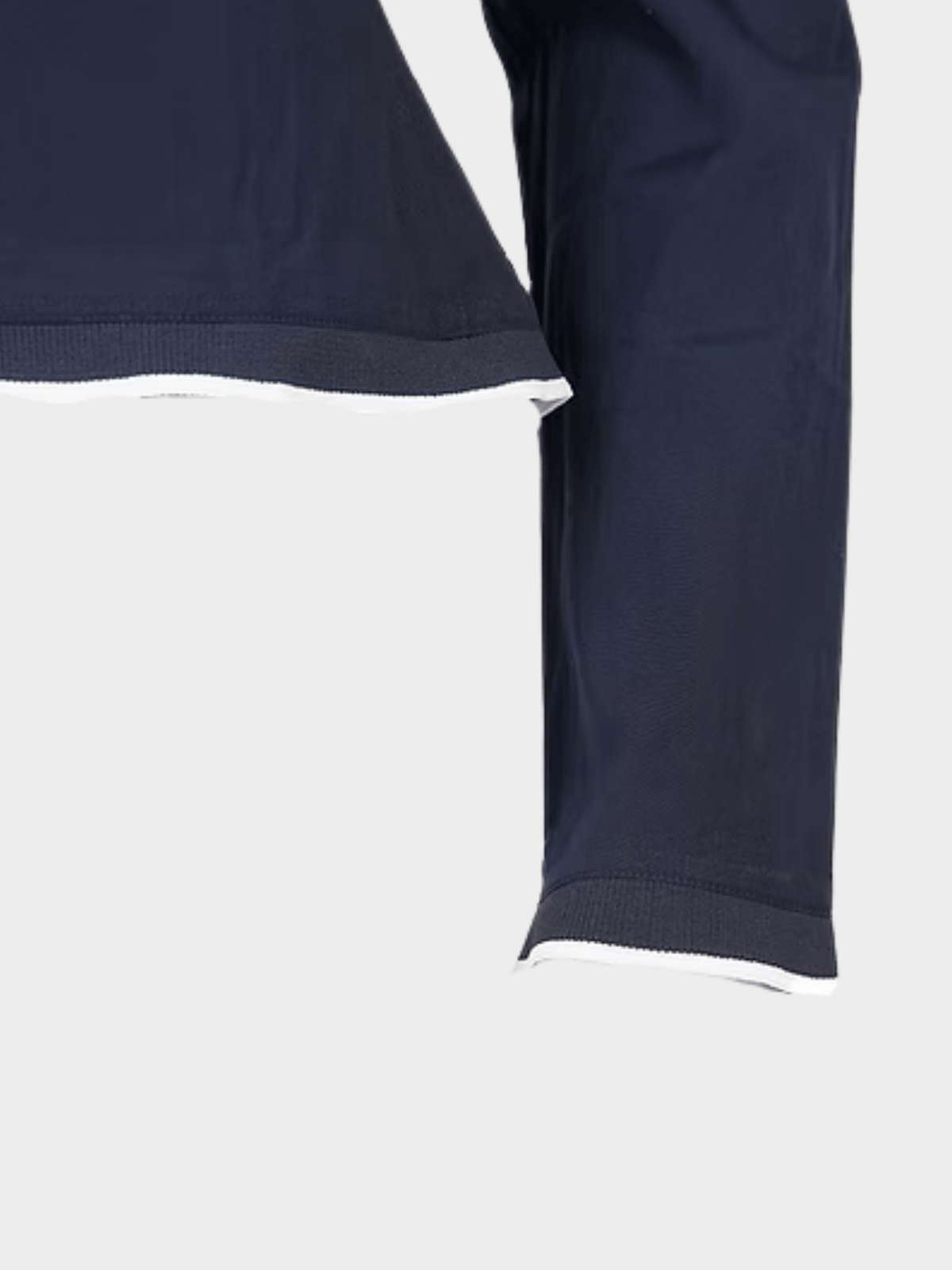 Miu Miu SS 2000 Navy Nylon Zipped Top