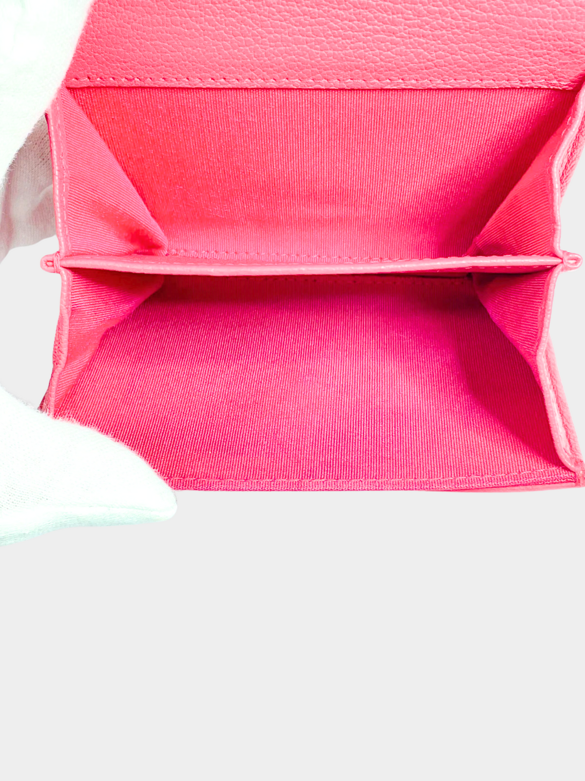 Chanel 2016 Pink CC Wallet