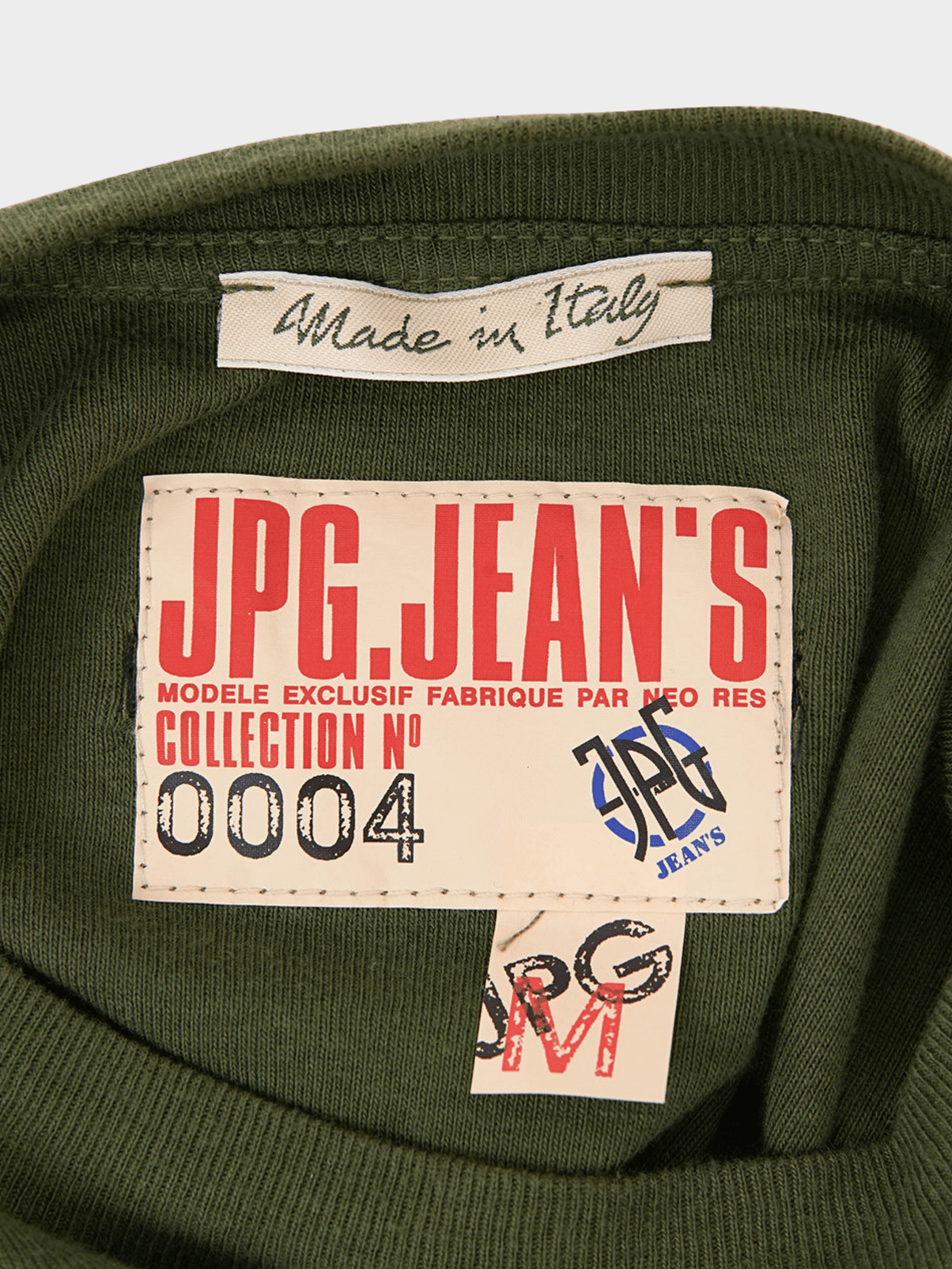 Jean Paul Gaultier 2000s Green Long Sleeve Top