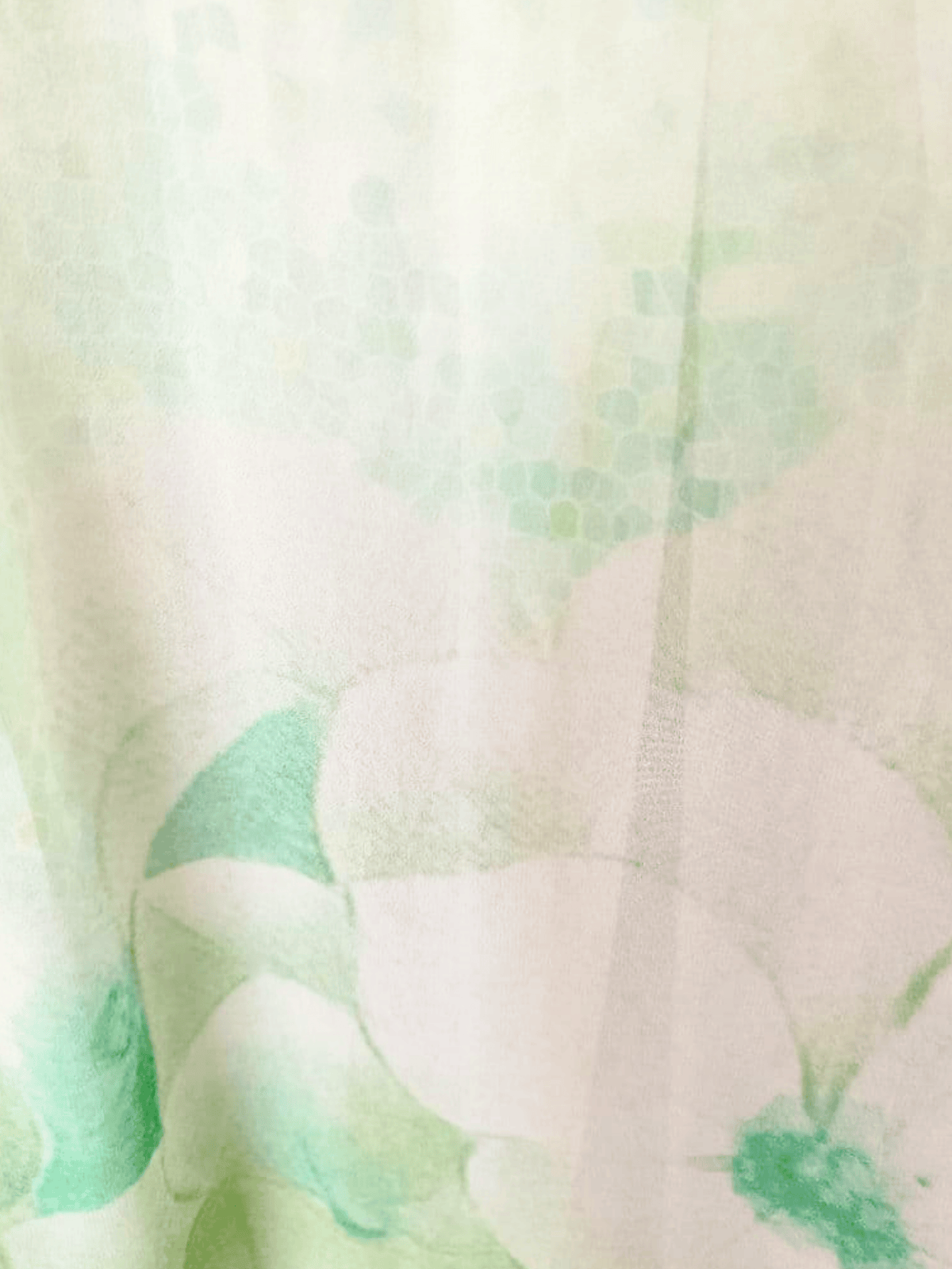 Roberto Cavalli Class 2000s Green Floral Silk Maxi Dress