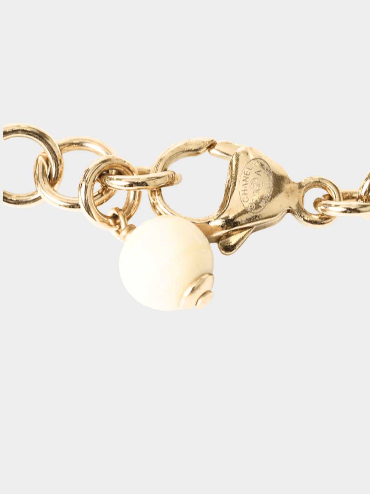 Chanel Fall 2023 Strass & Resin Beads CC Station Bracelet