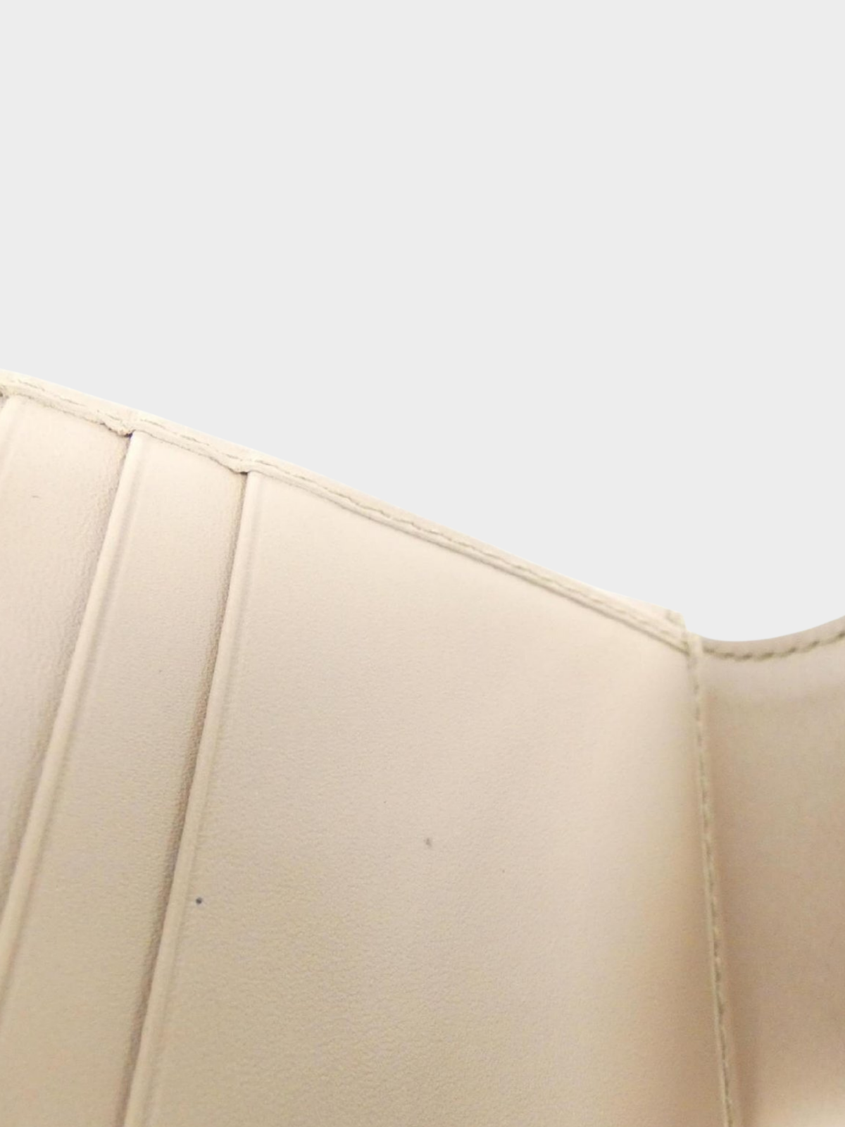 Christian Dior 2005 Beige Monogram Compact Wallet