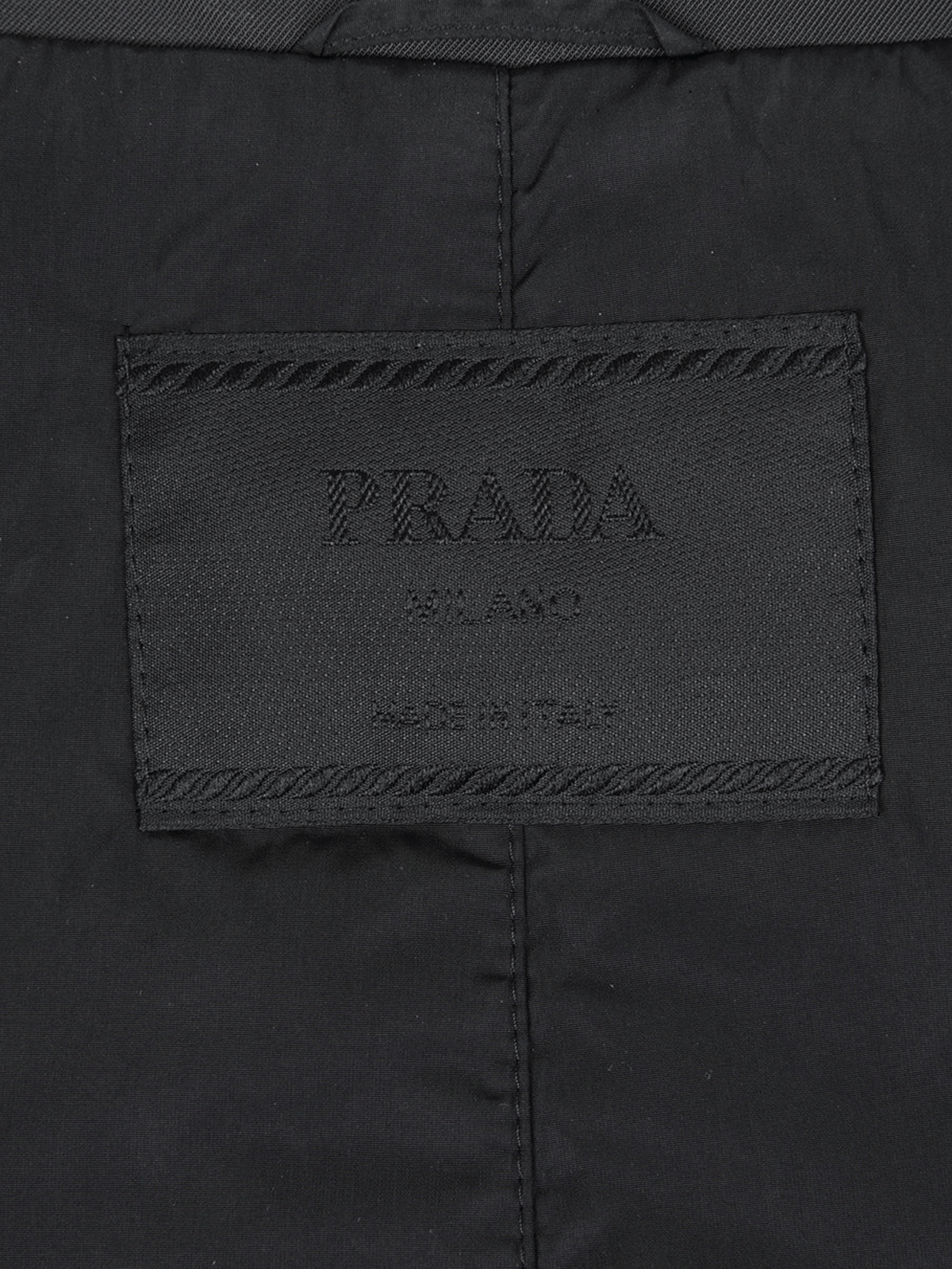 Prada 2000s Dark Grey Mens Jacket