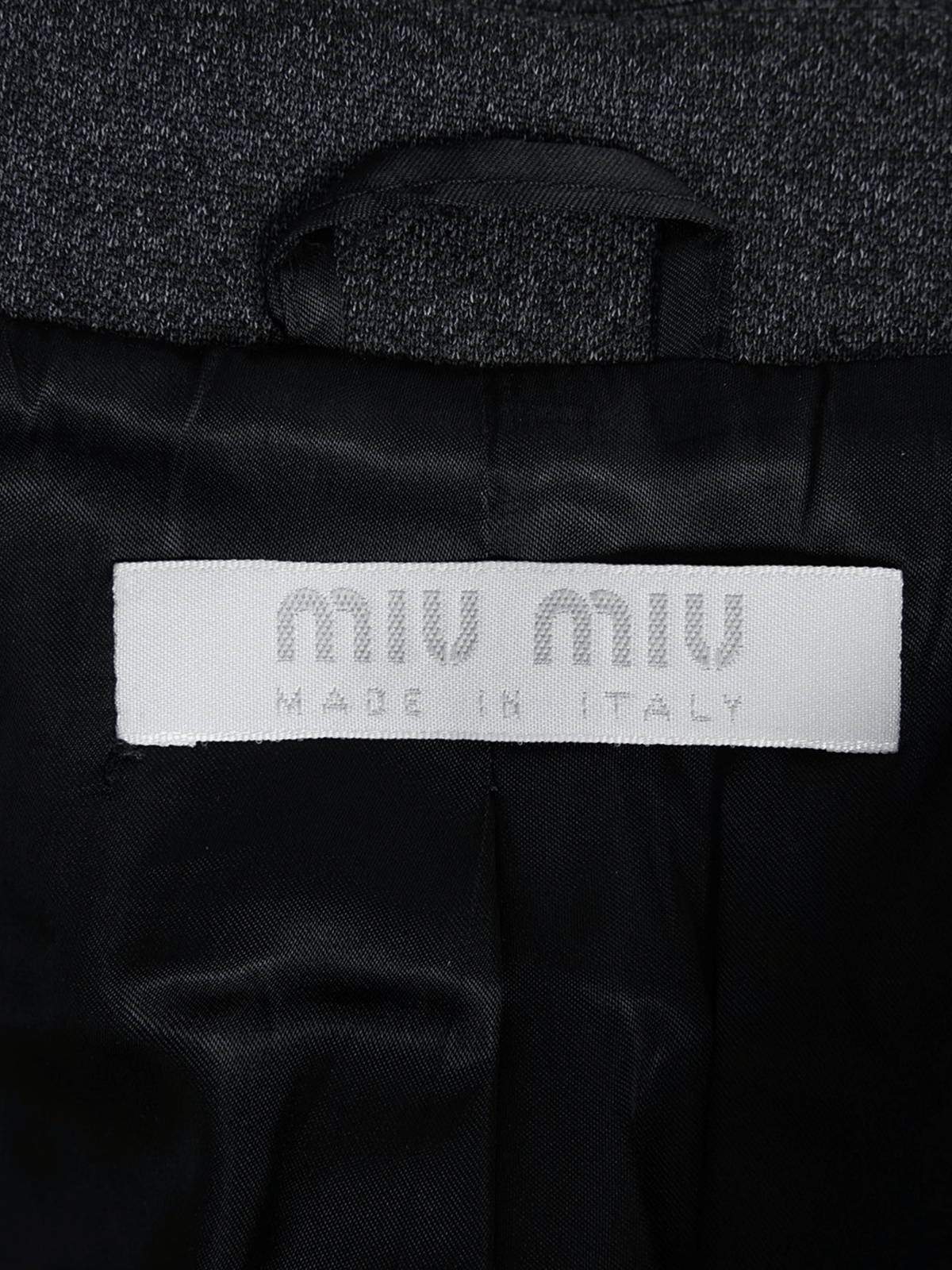 Miu Miu FW 1997 Grey Wool Jacket